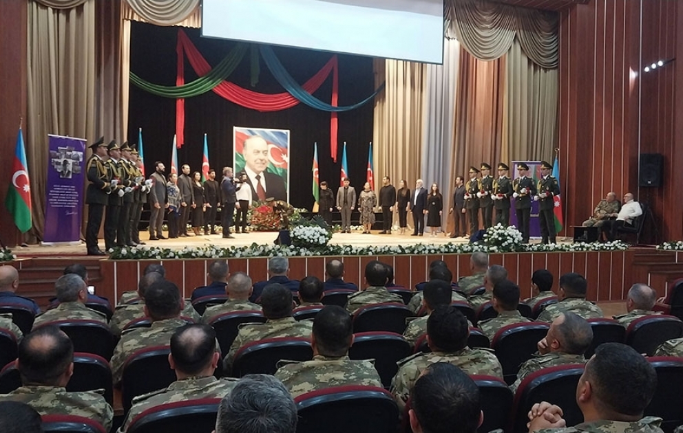 Ulu Öndərin xatirəsinə həsr olunmuş anım tədbiri keçirilib