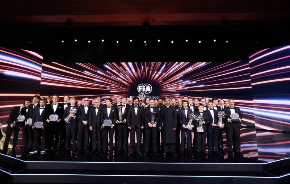 Baku hosts glittering ceremony to honor FIA champions for 2023 season