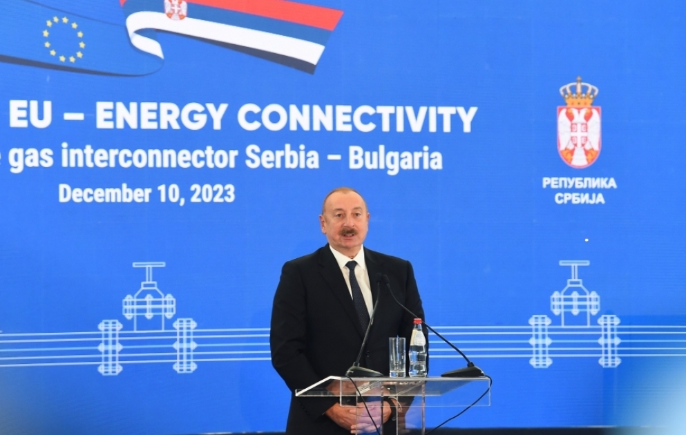 City of Niš hosted opening ceremony of Serbia-Bulgaria Gas Interconnector 
President Ilham Aliyev attended the ceremony