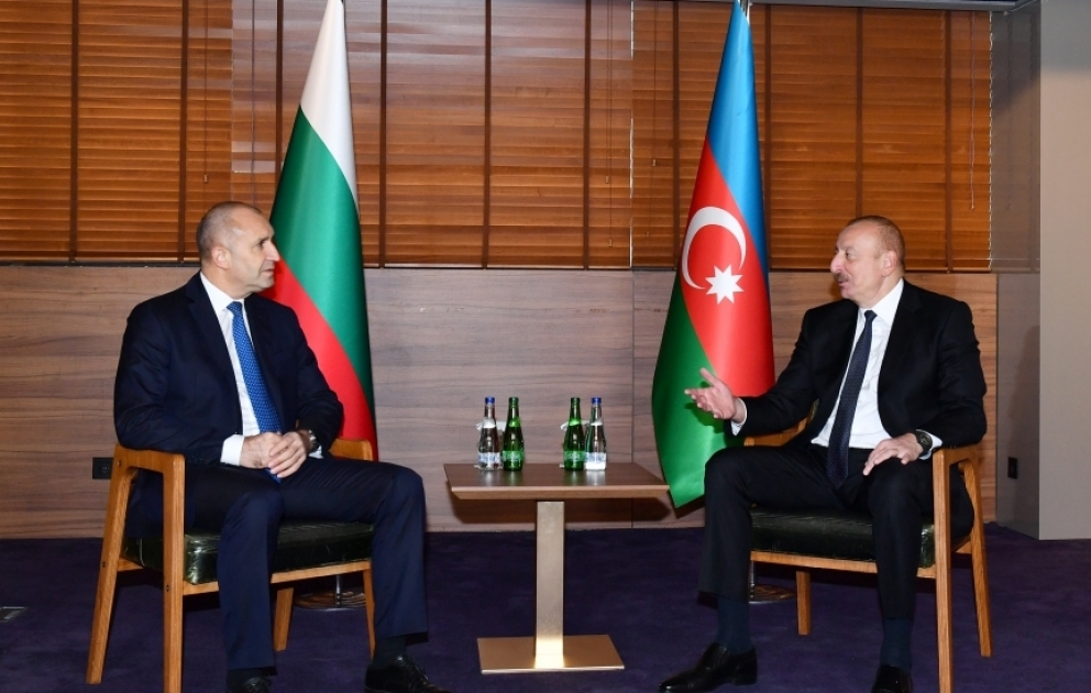 President Ilham Aliyev held one-on-one meeting with President of Bulgaria Rumen Radev