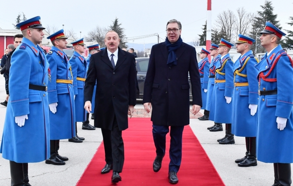 President of Azerbaijan Ilham Aliyev concluded his visit to Serbia