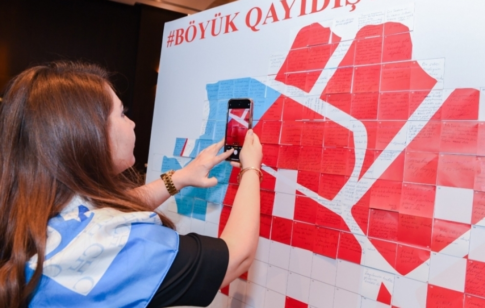 Bakıda maraqlı aksiya - “Böyük Qayıdış arzuları”