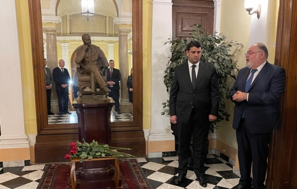 Macarıstanda Ümummilli Lider Heydər Əliyevin xatirəsi yad edilib
