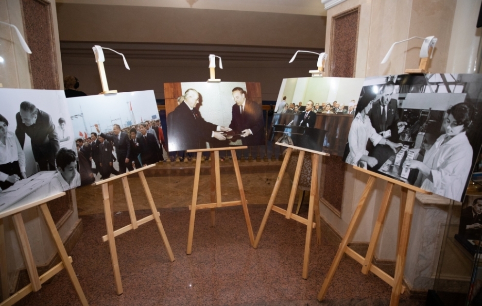 Moskvada Ulu Öndər Heydər Əliyevin xatirə gecəsi keçirilib