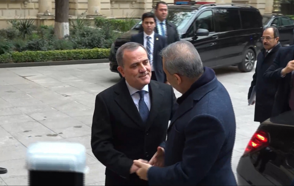 Bakıda Türkiyə və Azərbaycan XİN nazirlərinin görüşü olub
