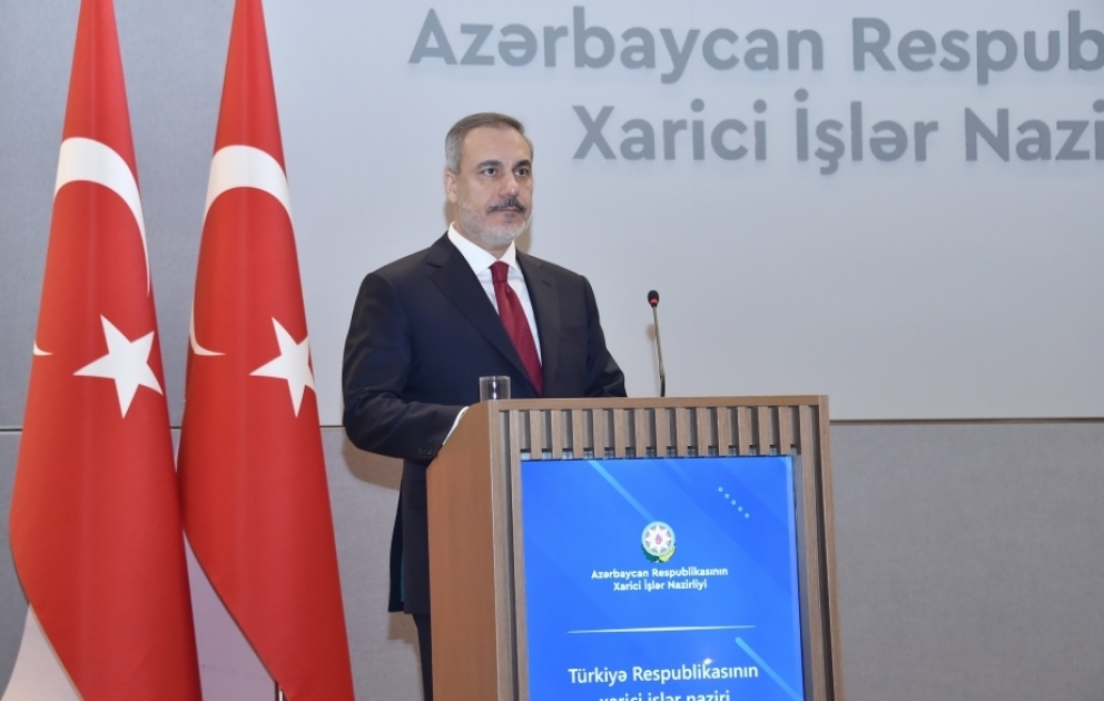 Hakan Fidan Azərbaycan -Türkiyə iqtisadiyyatında görülən işlərdən danışdı