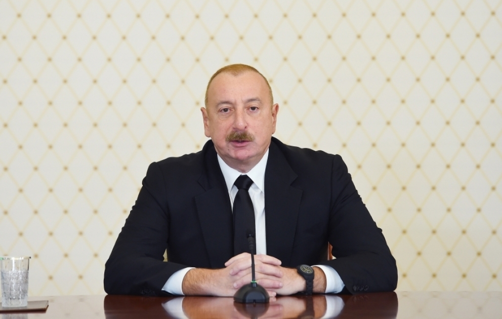 Prezident: Apardığımız siyasət nəticəsində dünya miqyasında çox güclü mövqelərə sahib olmuşuq