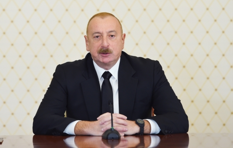Prezident: Fransada bəzi siyasi liderlər ermənilərdən daha çox erməni olmağa çalışırlar
