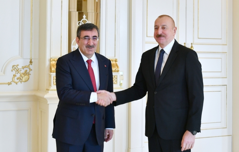 President Ilham Aliyev met with Vice President of Türkiye Cevdet Yilmaz