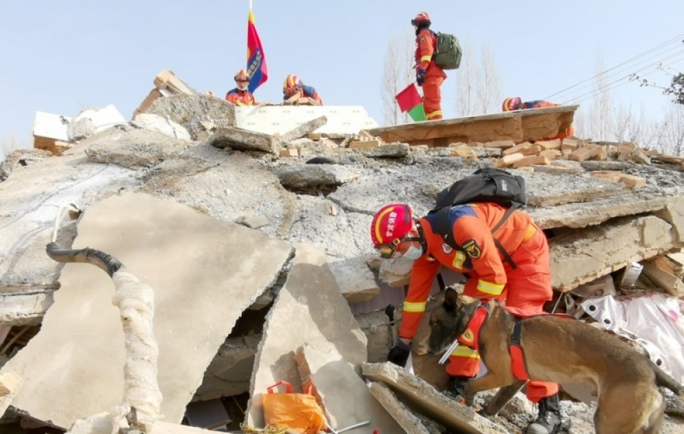 Çində zəlzələ nəticəsində ölənlərin sayı artır
