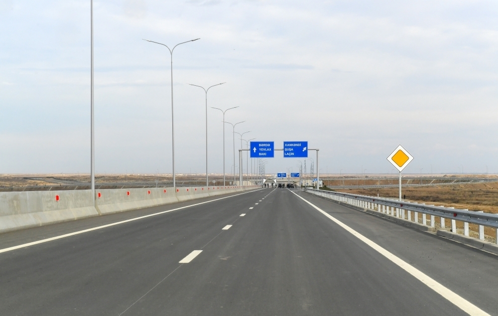44.5-km-long Barda-Aghdam highway was commissioned