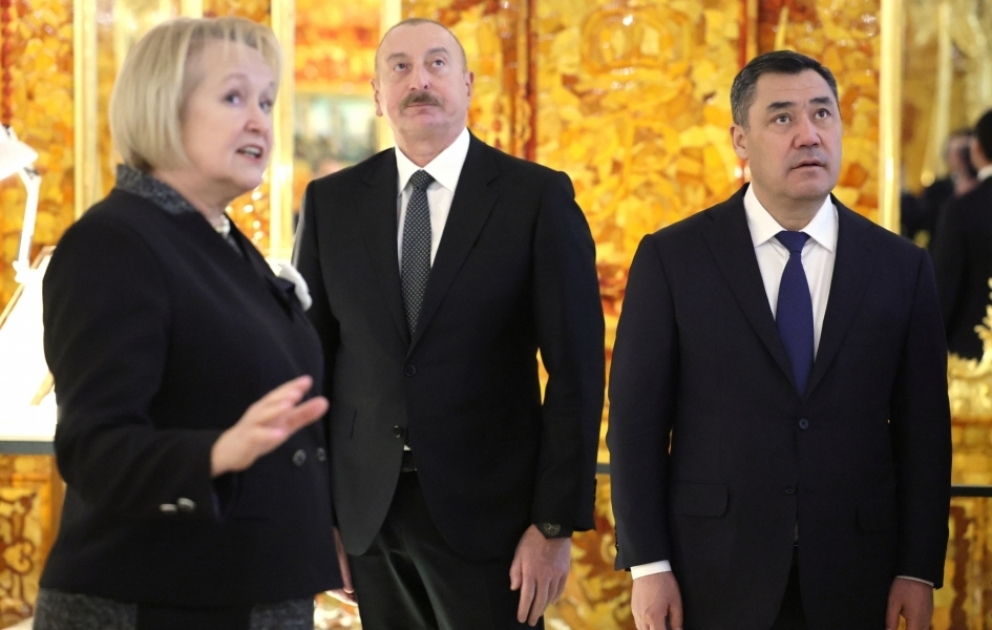 Sankt-Peterburqda “Yekaterina sarayı” ilə tanışlıq