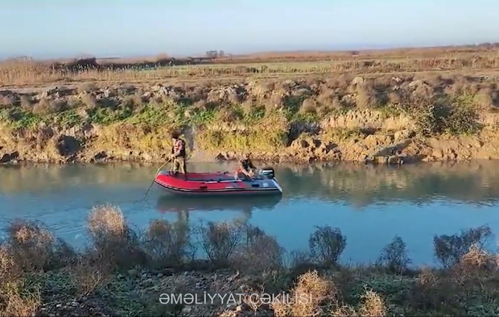 İmişlidə su kanalında batan uşağın axtarışları davam edir