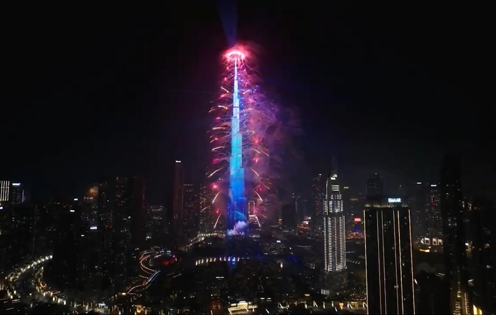 Dubay Yeni ili belə qarşıladı