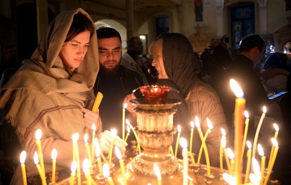 Azərbaycanın Pravoslav Xristian İcması Milad bayramını qeyd edib