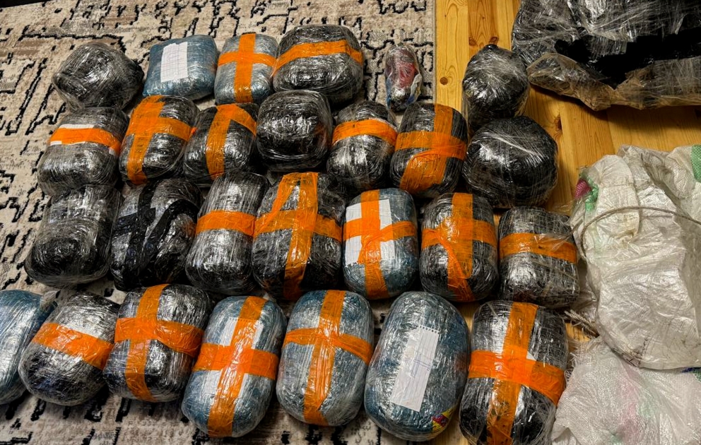 Ölkəyə 29 kiloqram narkotik gətirən “balıqçı” saxlanıldı