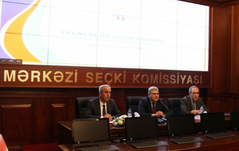 MSK aşağı seçki komissiyalarının üzvləri üçün treninqlərə start verib