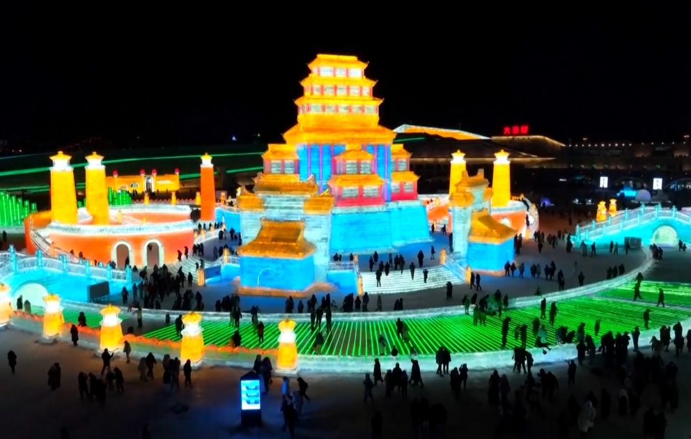 Harbin buz və qar festivalı “Ginnesin rekordlar kitabı”na düşüb