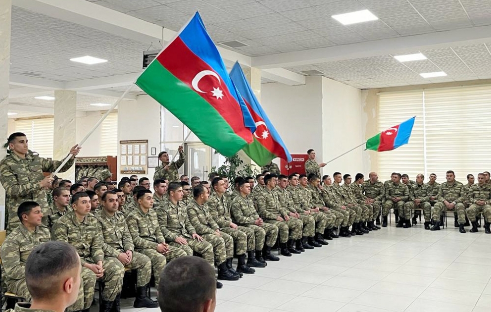 Hərbi qulluqçuların asudə vaxtı səmərəli təşkil olunur
