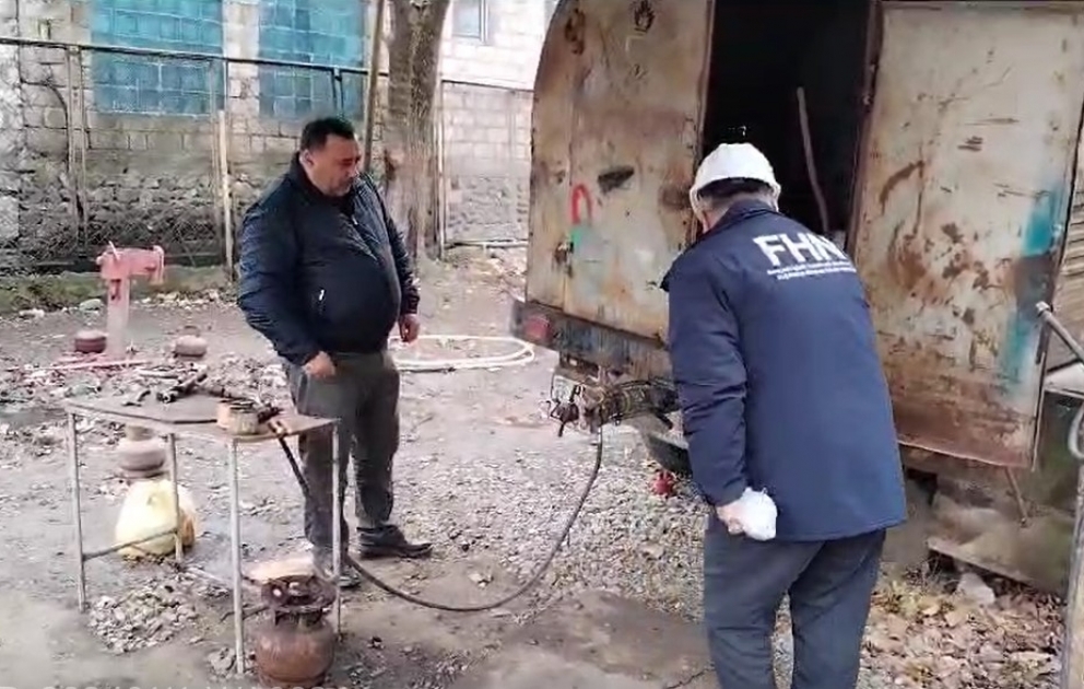 Maye qazdoldurma məntəqəsinin fəaliyyəti dayandırıldı