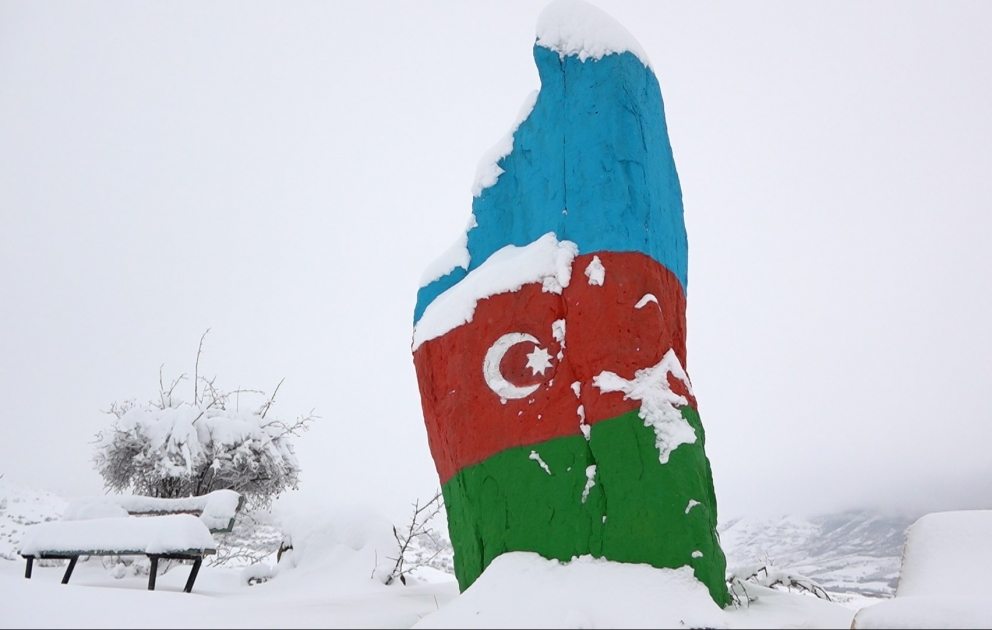 So schön sieht Hadrut im Schnee aus