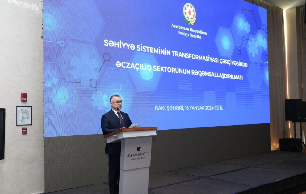 Elektron resept sistemi təqdim olundu