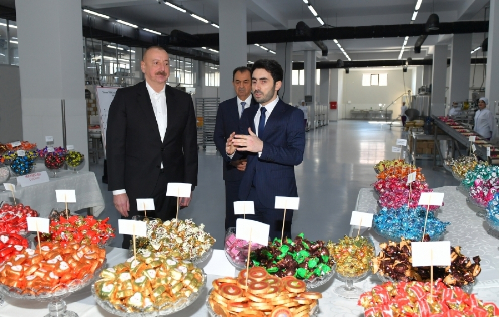 Lənkəranda qənnadı məhsullarının istehsalı müəssisəsinin fəaliyyəti ilə tanışlıq