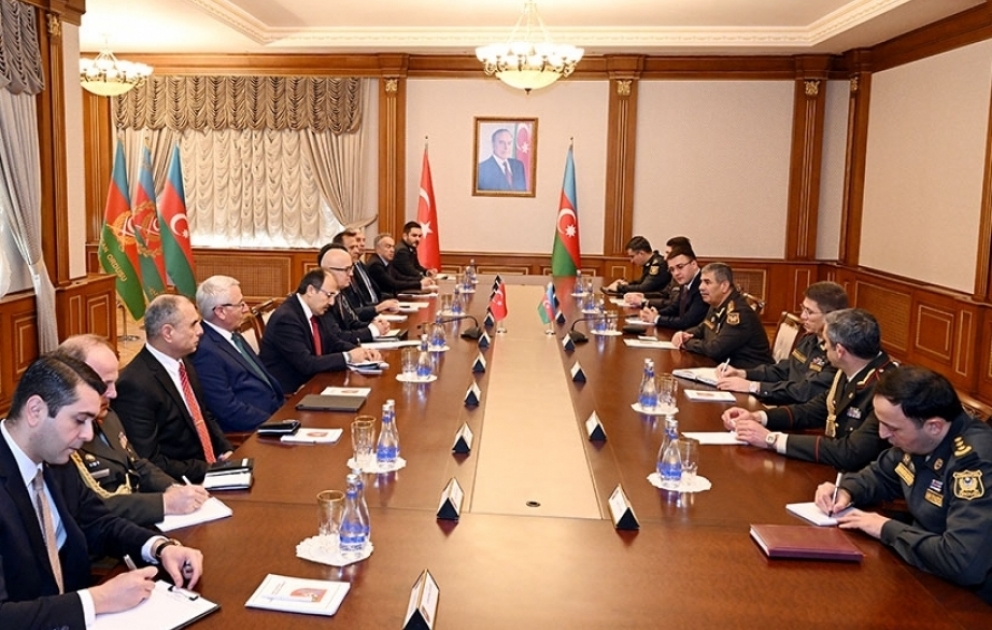 Azerbaijan and Türkiye discuss military cooperation