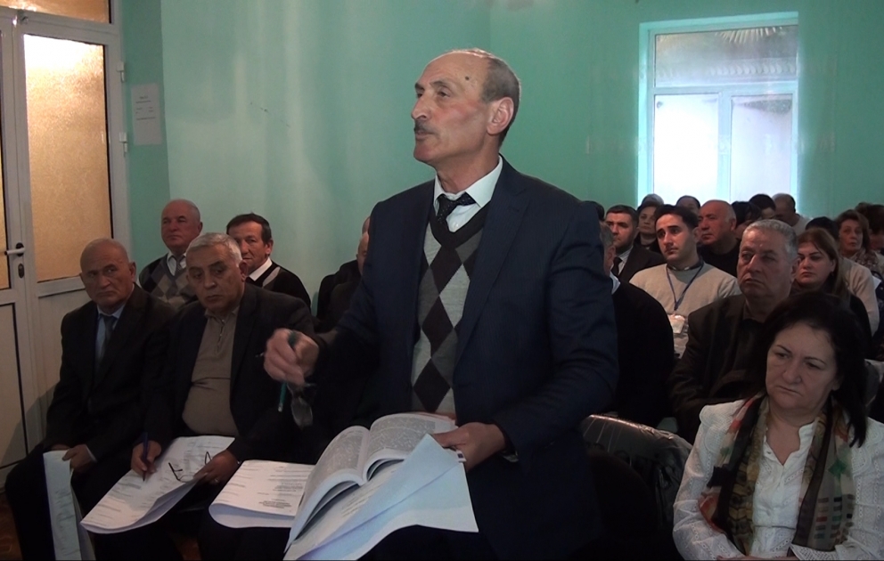 Tovuzda məntəqə seçki komissiyalarının üzvləri təlimlərə cəlb olunub