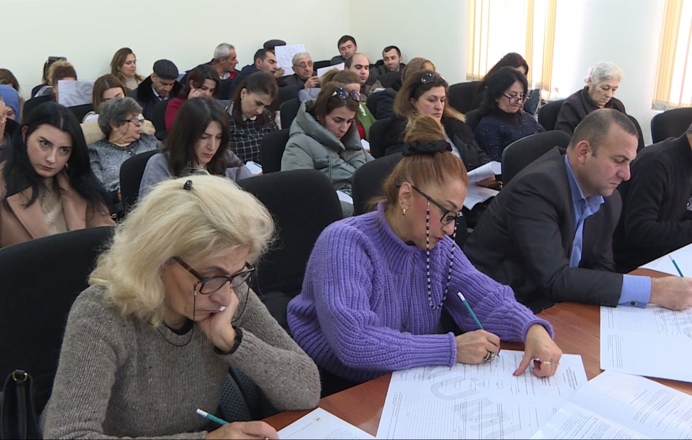 Aşağı seçki komissiyalarının üzvləri Şəkidə treninqlərə cəlb olunub