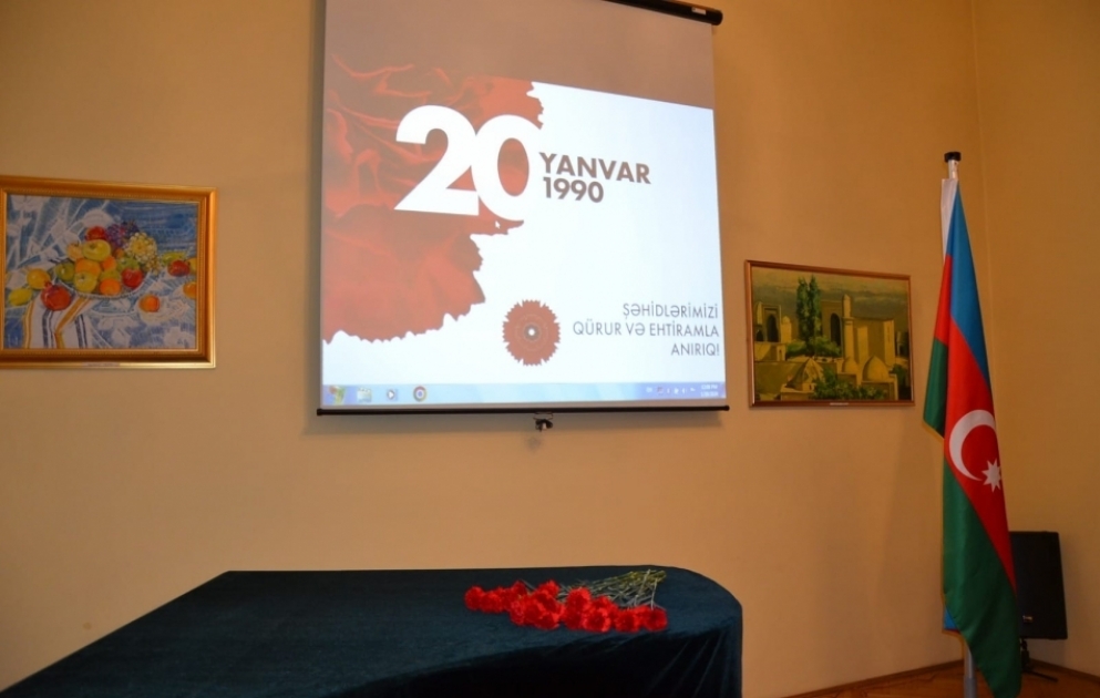 Budapeştdə 20 Yanvar faciəsinə həsr edilmiş tamaşa nümayiş olunub