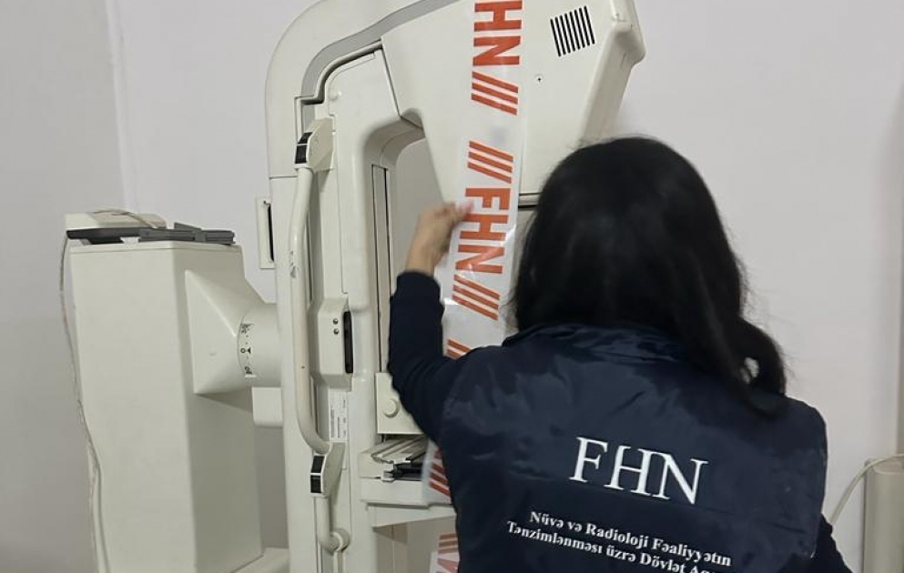 Bu klinikada rentgen aparatı dayandırıldı