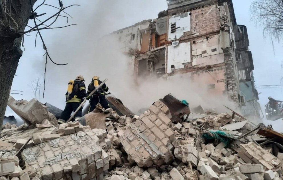 Ukraynaya raket hücumu nəticəsində azı 5 nəfər ölüb