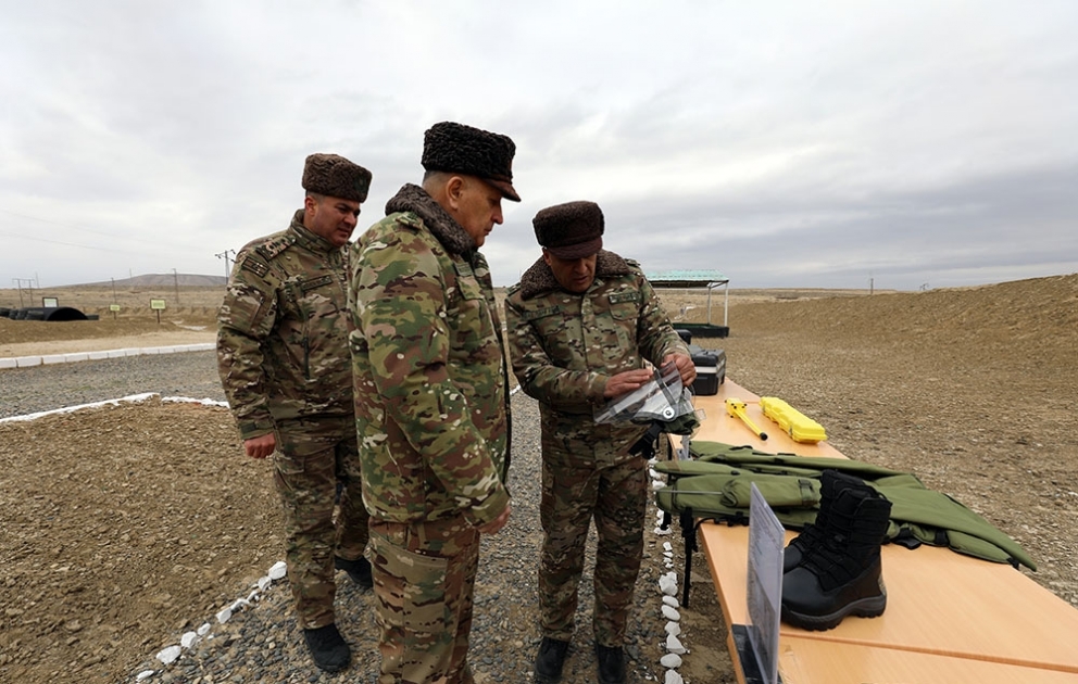 Preparation process for the new training period in military units inspected