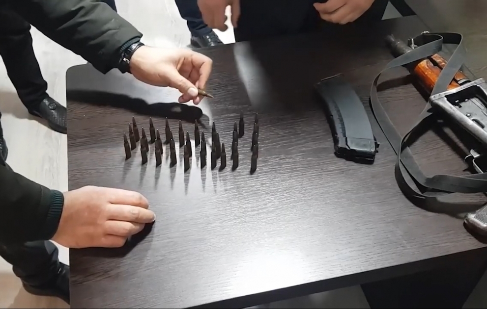 Vətəndaşlardan odlu silahlar götürüldü- ƏMƏLİYYAT GÖRÜNTÜLƏRİ