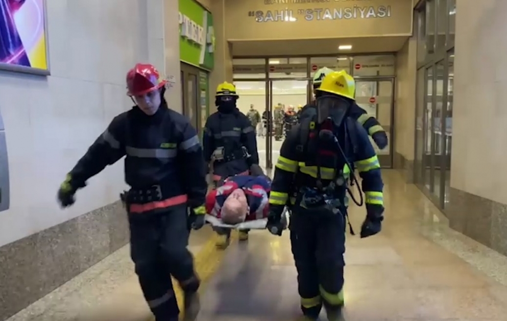МЧС провело учения в метро