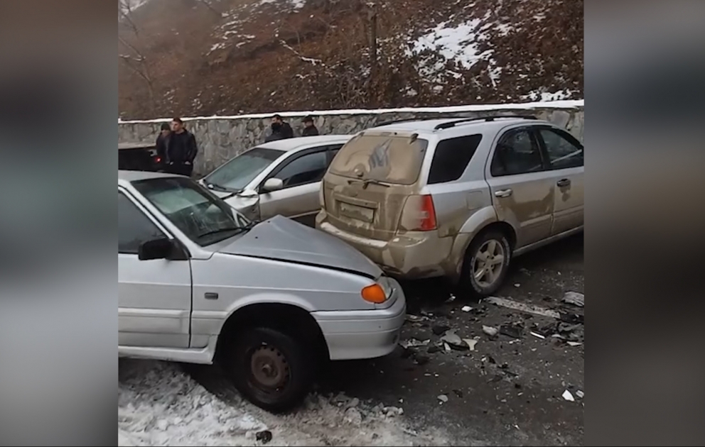 Tufandağ yolunda ağır qəza