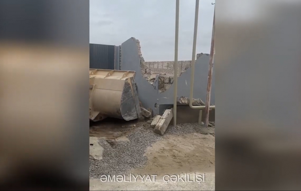 Türkan qəsəbəsində qanunsuz tikintinin qarşısı alınıb