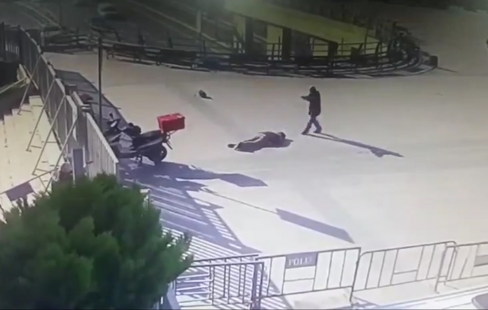 İstanbuldakı atışmanın görüntüləri yayılıb