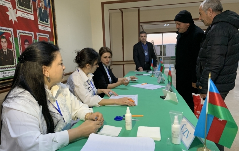 Naxçıvanda 6 seçki dairəsində səsvermə keçirilir