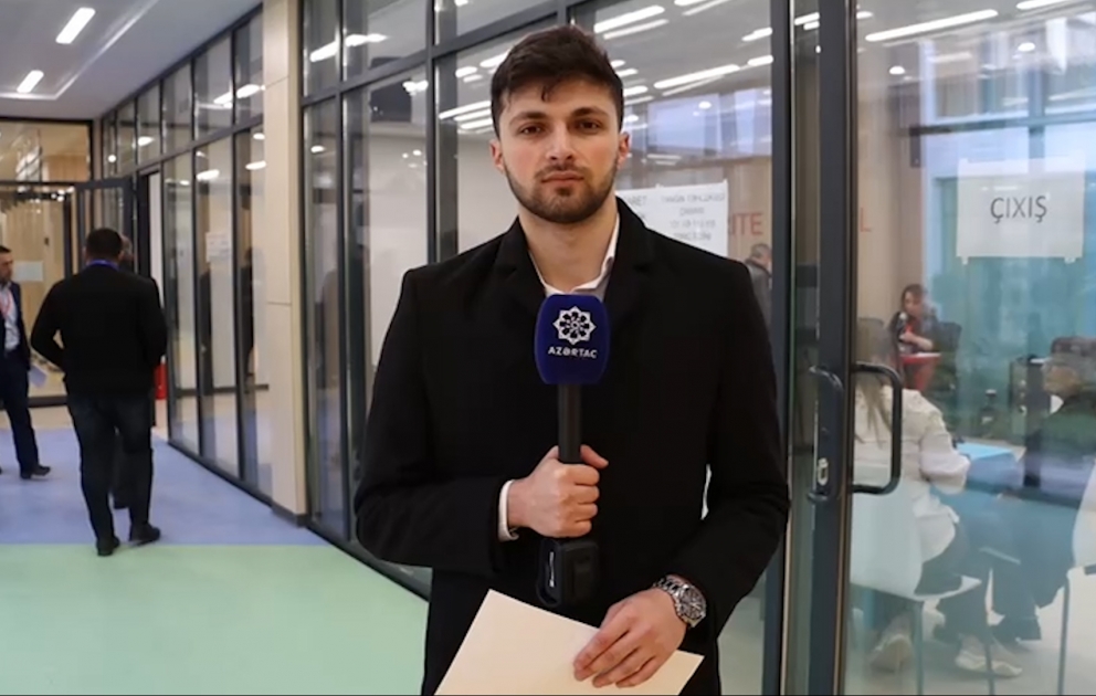 Azərbaycanda prezident seçkiləri ilə əlaqədar səsvermədə "exit-poll" keçirilir - Füzuli
