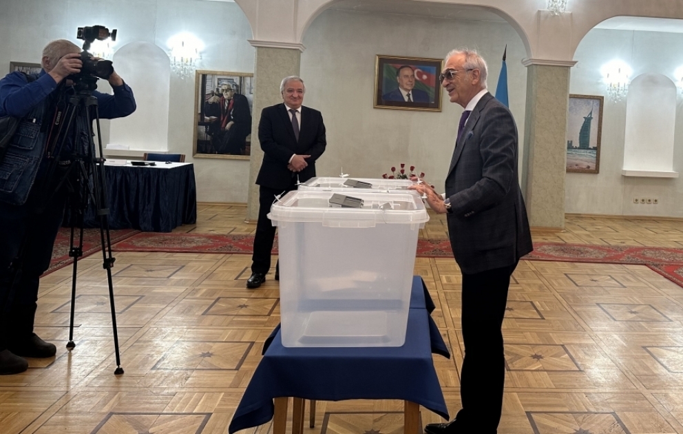 Azərbaycanın Rusiyadakı diplomatik nümayəndəliklərində 4 məntəqədə səsvermə keçirilir