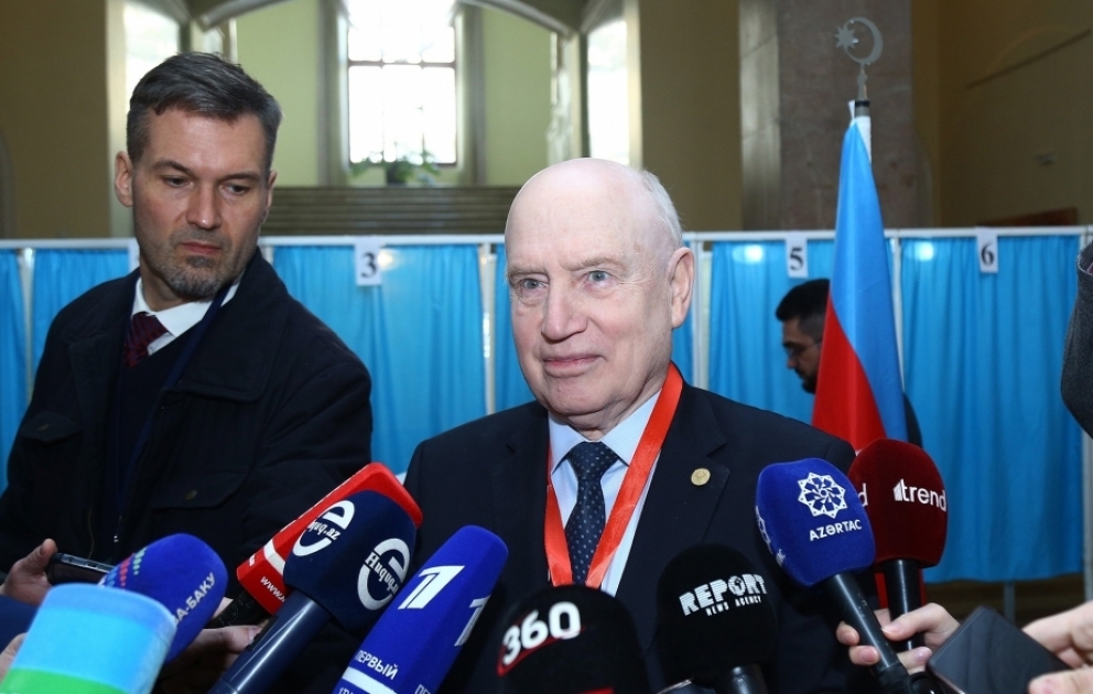 Сергей Лебедев: Надеемся, что не только наблюдатели из стран СНГ, но и другие дадут объективную оценку выборов в Азербайджане