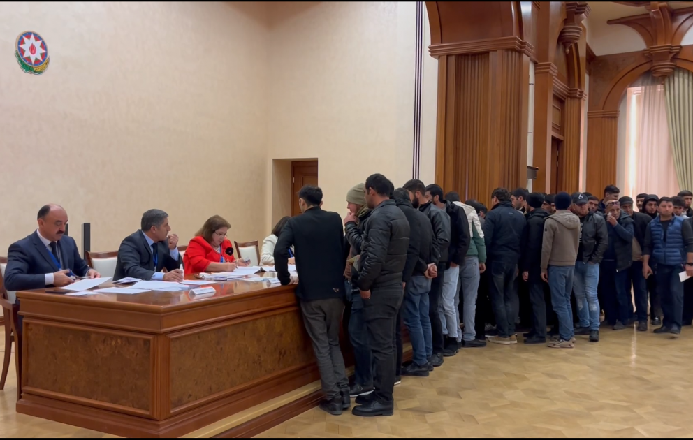 Xankəndidə seçki prosesini izləyən müşahidəçilər DANIŞIR