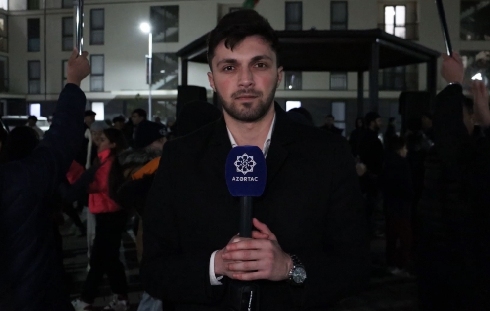 Füzuli şəhərində bayram ab-havası