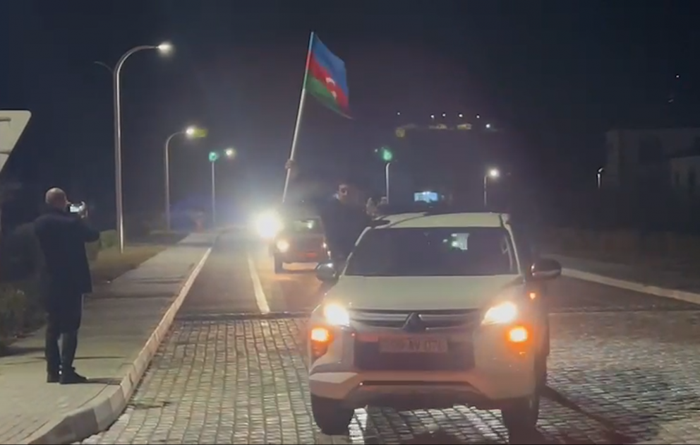 Ağalının küçələrində avtomobillərin yürüşü keçirilib