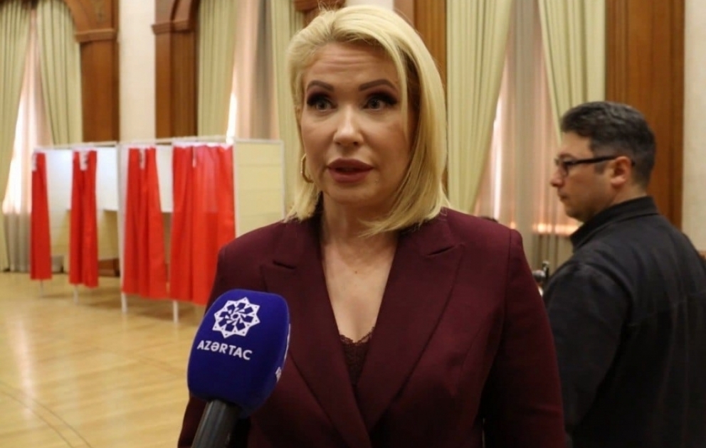 Сандра Божич: Избирательный процесс в Азербайджане осуществляется на основе демократических принципов и норм
