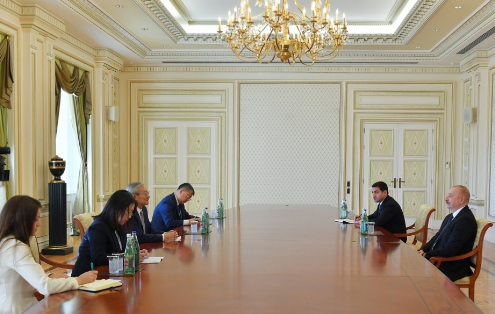 President Ilham Aliyev received Secretary-General of Shanghai Cooperation Organization