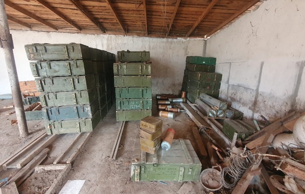 Xocavəndin Kiş kəndi ərazisində top və tank mərmiləri aşkarlanıb