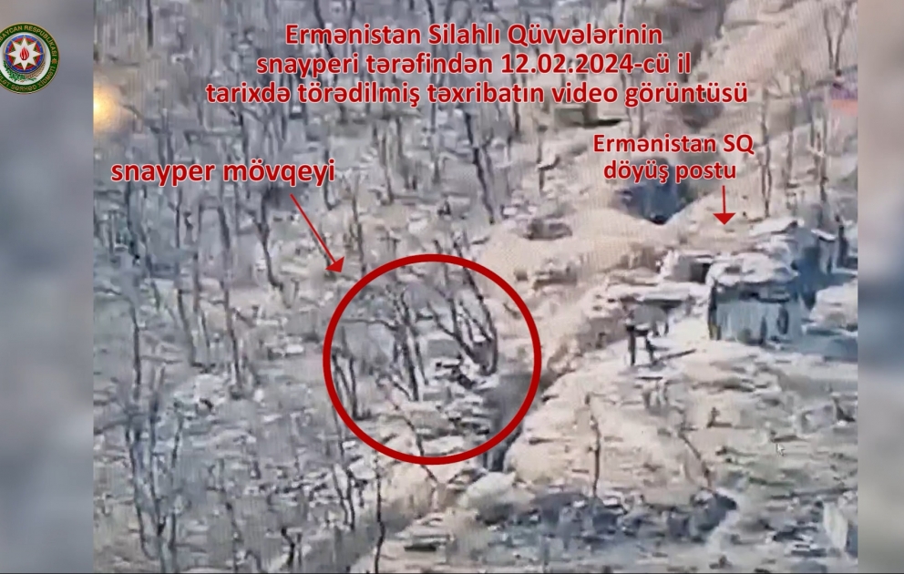 Ermənistan silahlı qüvvələri mövqelərimizi atəşə tutdu: hərbçimiz yaralandı